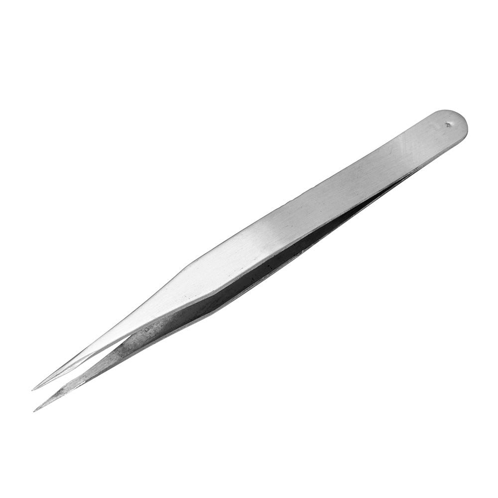 1Pcs Curved Straight Tweezers Rainbow Eyelash Extension Nails Decor Picker Dead Skin Remover Manicure Makeup Nail Tools