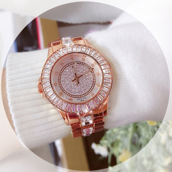 Diamond Watches Women 2022 Famous Brand Fashion Ceramic Women Wrist Watches Ladies Stainless Steel Female Clock Relogio Feminino