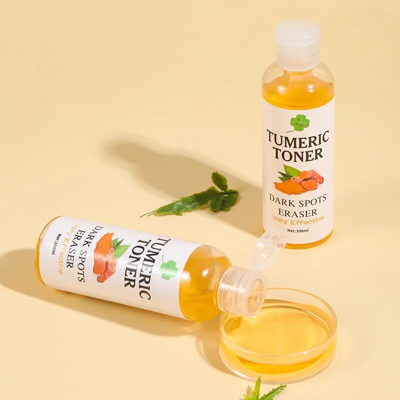 Turmeric Whitening Face Toner Effective Remove Dark Spots Melasma Moisturize Brighten Smooth For Black Skin Tone Beauty Health