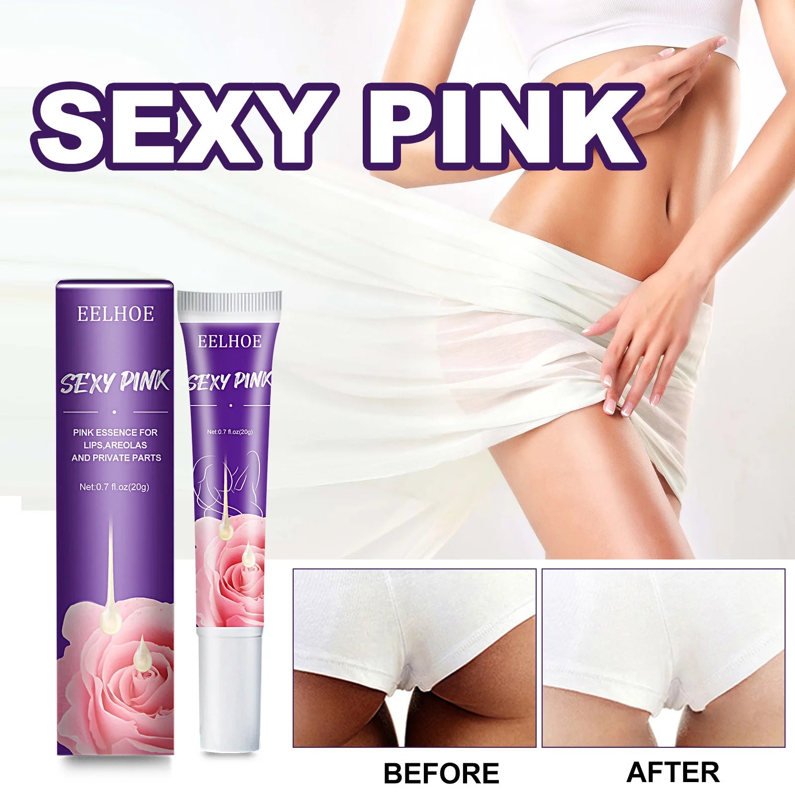 Women Skin Whitening Cream Remove Melanin Emulsion Brighten Inner Thigh Whiten Butt Knee Private Parts Underarm Bleaching Serum