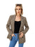 Womens Casual Blazer Jacket  Long Sleeve Work 0ffice Blazer Lapel  Jacket