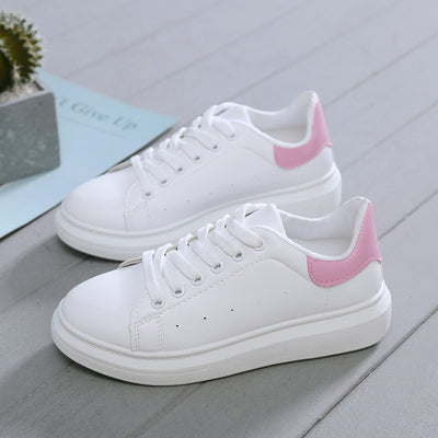 Women Shoes Fashion White Sneakers Chunky Vulcanize Shoes Female 2019 Spring Summer Platform Tenis Feminino Women Casual Shoes