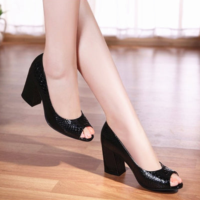 GKTINOO 2023 Summer shoes Woman open toe Women genuine leather High Heel sandals Casual platform Sandals Women Sandals