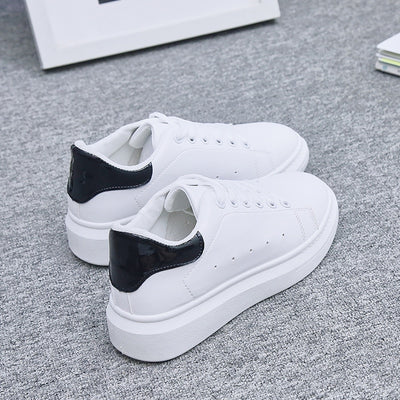 Women Shoes Fashion White Sneakers Chunky Vulcanize Shoes Female 2019 Spring Summer Platform Tenis Feminino Women Casual Shoes