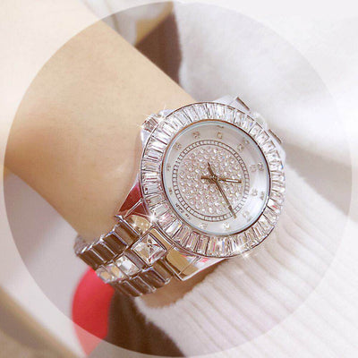 Diamond Watches Women 2022 Famous Brand Fashion Ceramic Women Wrist Watches Ladies Stainless Steel Female Clock Relogio Feminino