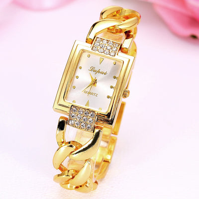 Ladies Watches 2020 Wrist Guaranteed Women Crystal Diamond Watches Luxury Gold Watch Stainless Steel Women's Watch Clock Women