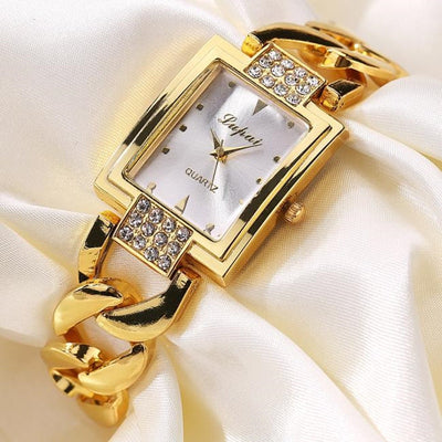 Ladies Watches 2020 Wrist Guaranteed Women Crystal Diamond Watches Luxury Gold Watch Stainless Steel Women's Watch Clock Women